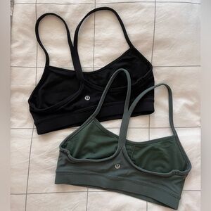 Lululemon Flow Y Bra two pack, Size 6